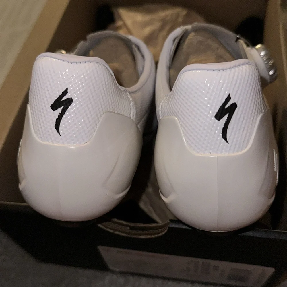 🔥NEW SPECIALIZED S-Works 7 Road Women Cycling Shoes WHITE - Picture 6 of 11